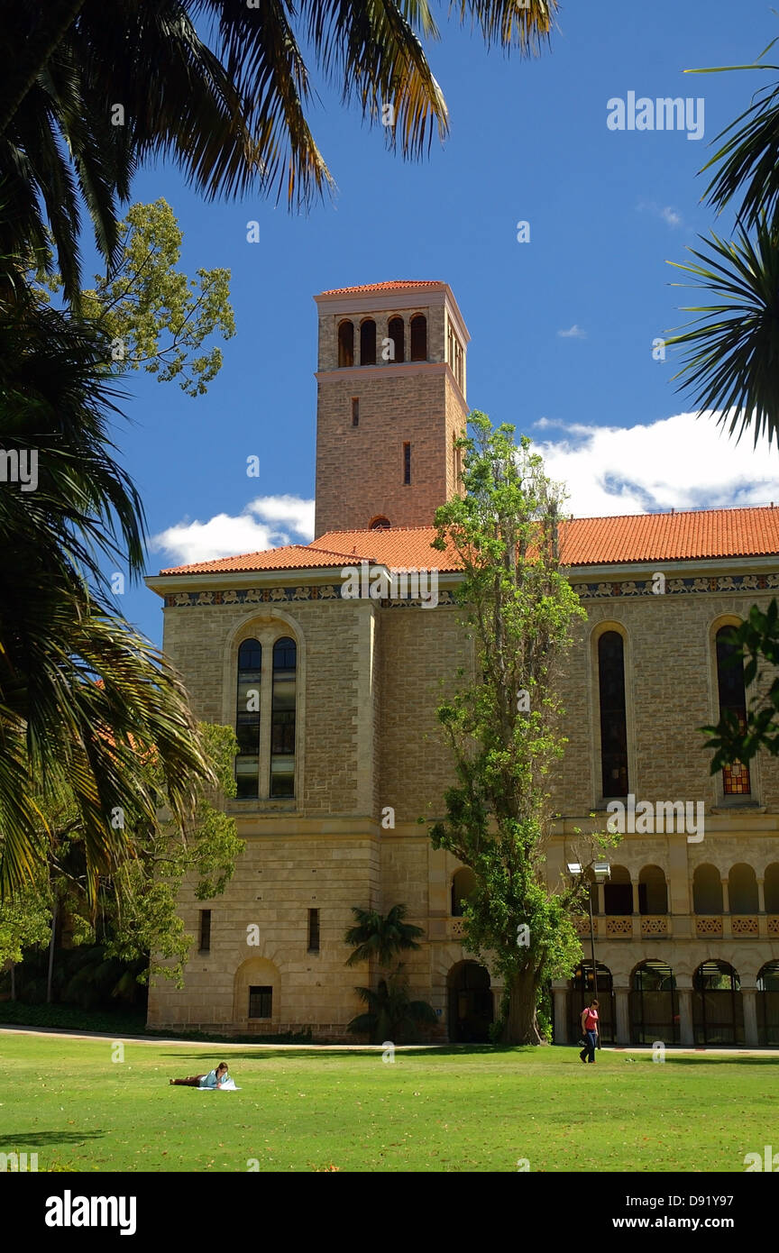 Campus der University of Western Australia, Perth, Western Australia. Keine PR oder Herr Stockfoto