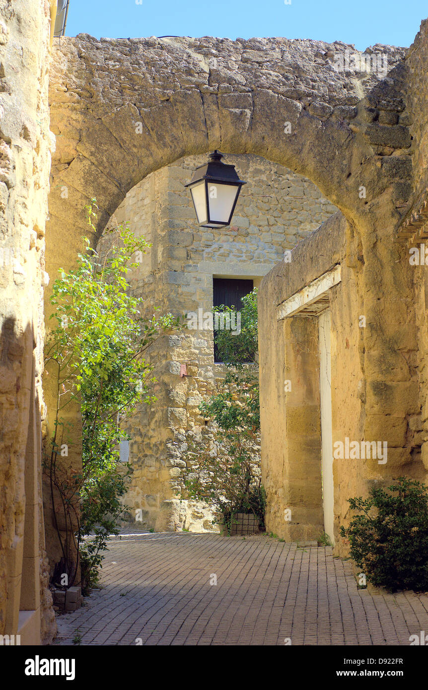 Provenzalisches Dorf Provence Frankreich Stockfoto