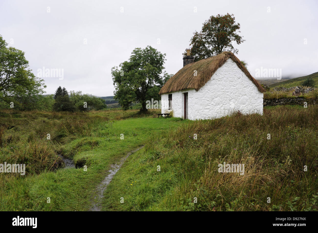 Auchindrain Museum, Inveraray, Argyll, Schottland, Großbritannien Stockfoto