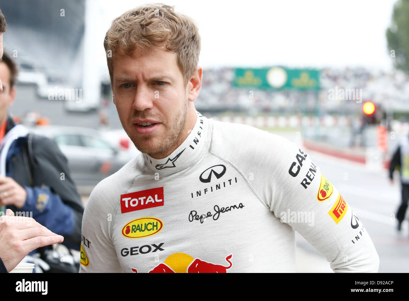 Kanada. 8. Juni 2013. Motorsport: FIA Formula One World Championship 2013, Grand Prix von Kanada, #1 Sebastian Vettel (GER, Infiniti Red Bull Racing), Credit: Dpa picture-Alliance/Alamy Live News Stockfoto