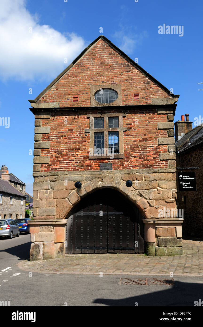 Die Winster Markt Haus 1906, Derbyshire, England, UK. Stockfoto