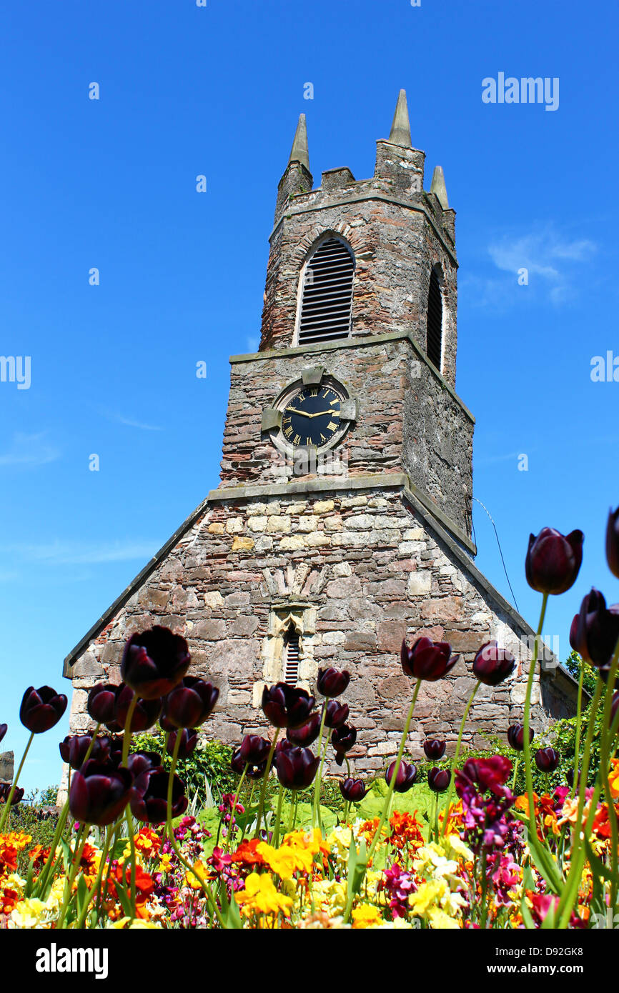 Alten Kloster Kirche Holywood-Nordirland - Andrew Walker Stockfoto