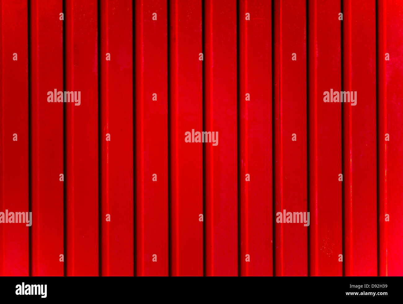 Roten Metallzaun Textur Stockfoto