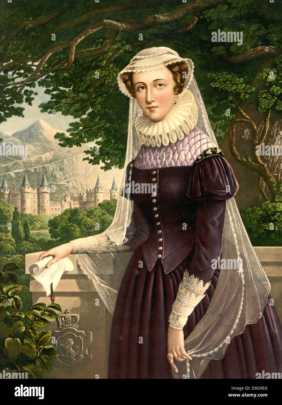 Maria, Königin der Schotten Stockfoto
