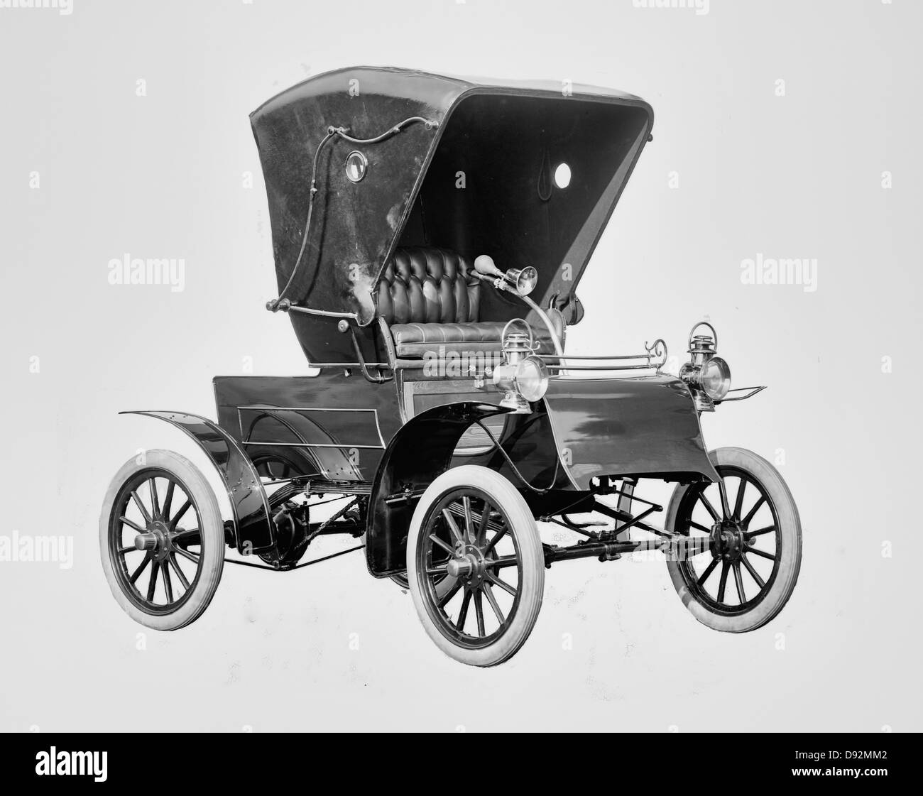 Nördlichen Manufacturing Company Automobil, Front-Quartal-Ansicht mit Spitze, ca. 1910 Stockfoto