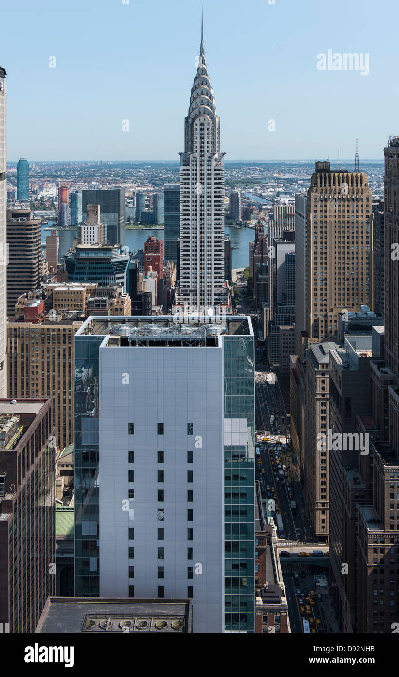 Skyline von New York City Stockfoto