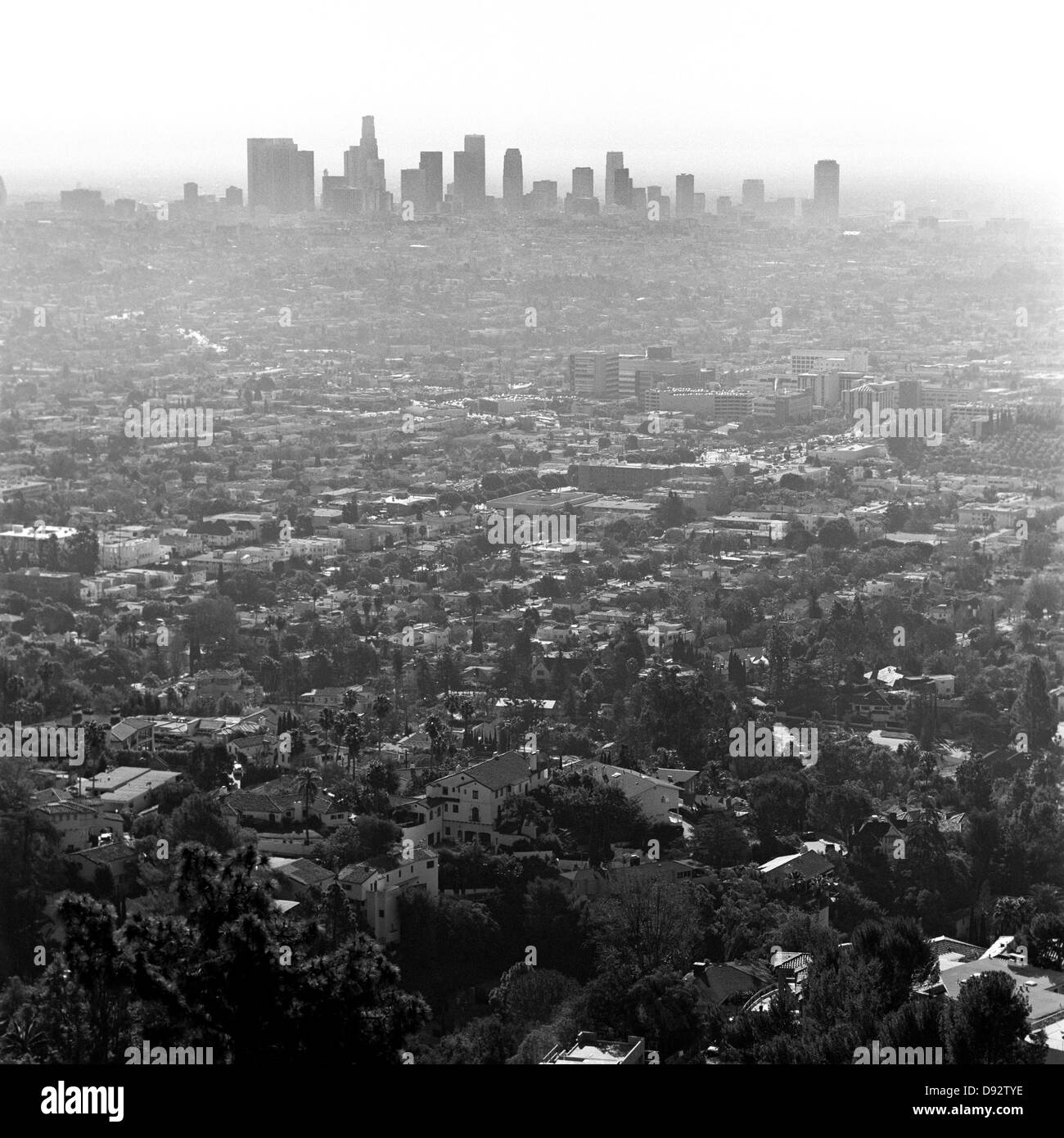 Stadtbild von Los Angeles, Kalifornien, USA Stockfoto