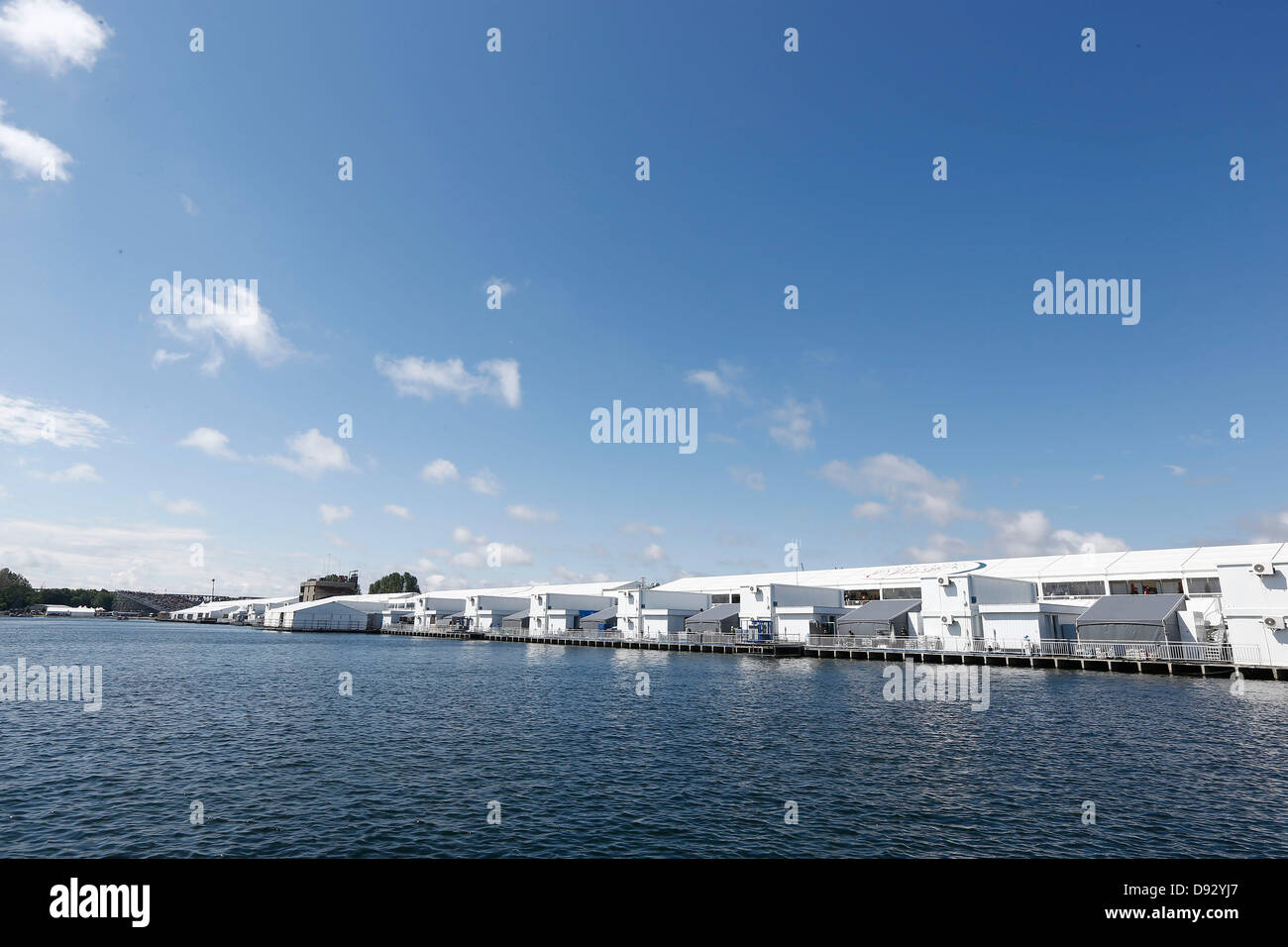 Montreal, Kanada. 9. Juni 2013. Motorsport: FIA Formula One World Championship 2013, Grand Prix von Kanada, Paddock Credit: Dpa picture-Alliance/Alamy Live News Stockfoto