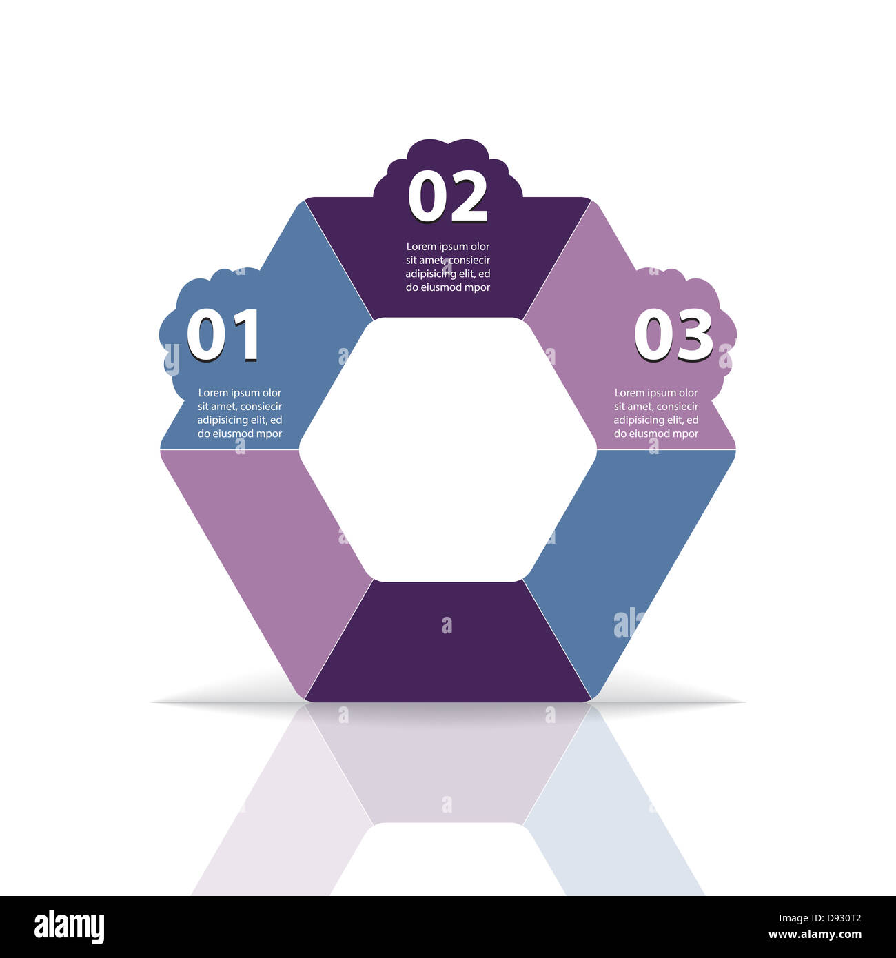 Banner-Design-Vorlage mit besonderem design Stockfoto