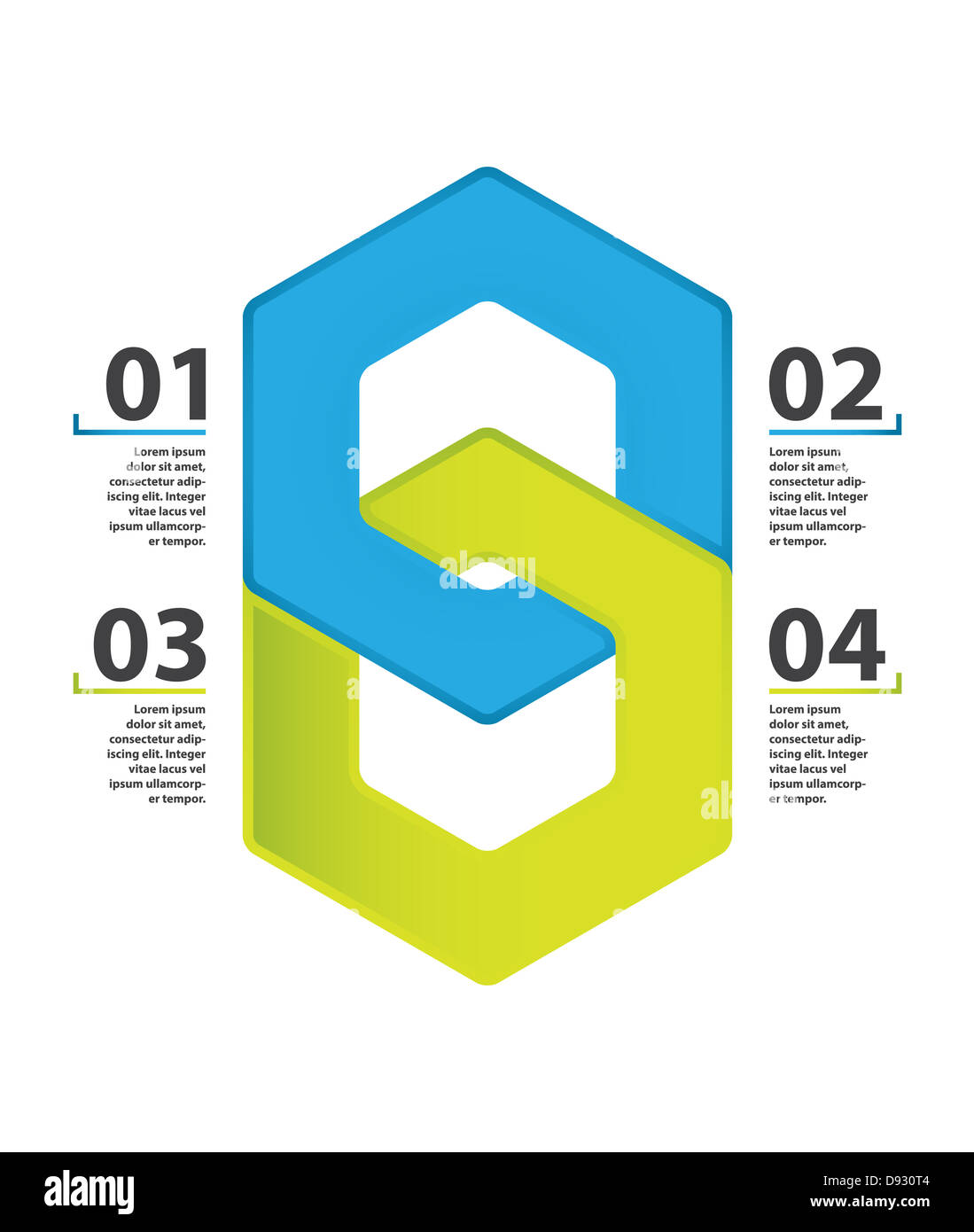 Banner-Design-Vorlage mit besonderem design Stockfoto