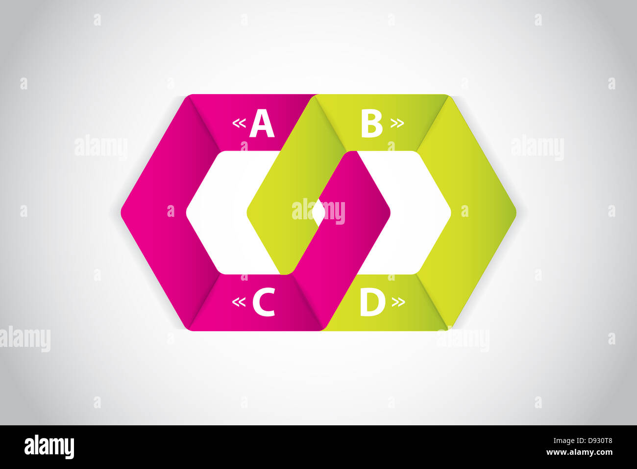 Banner-Design-Vorlage mit besonderem design Stockfoto