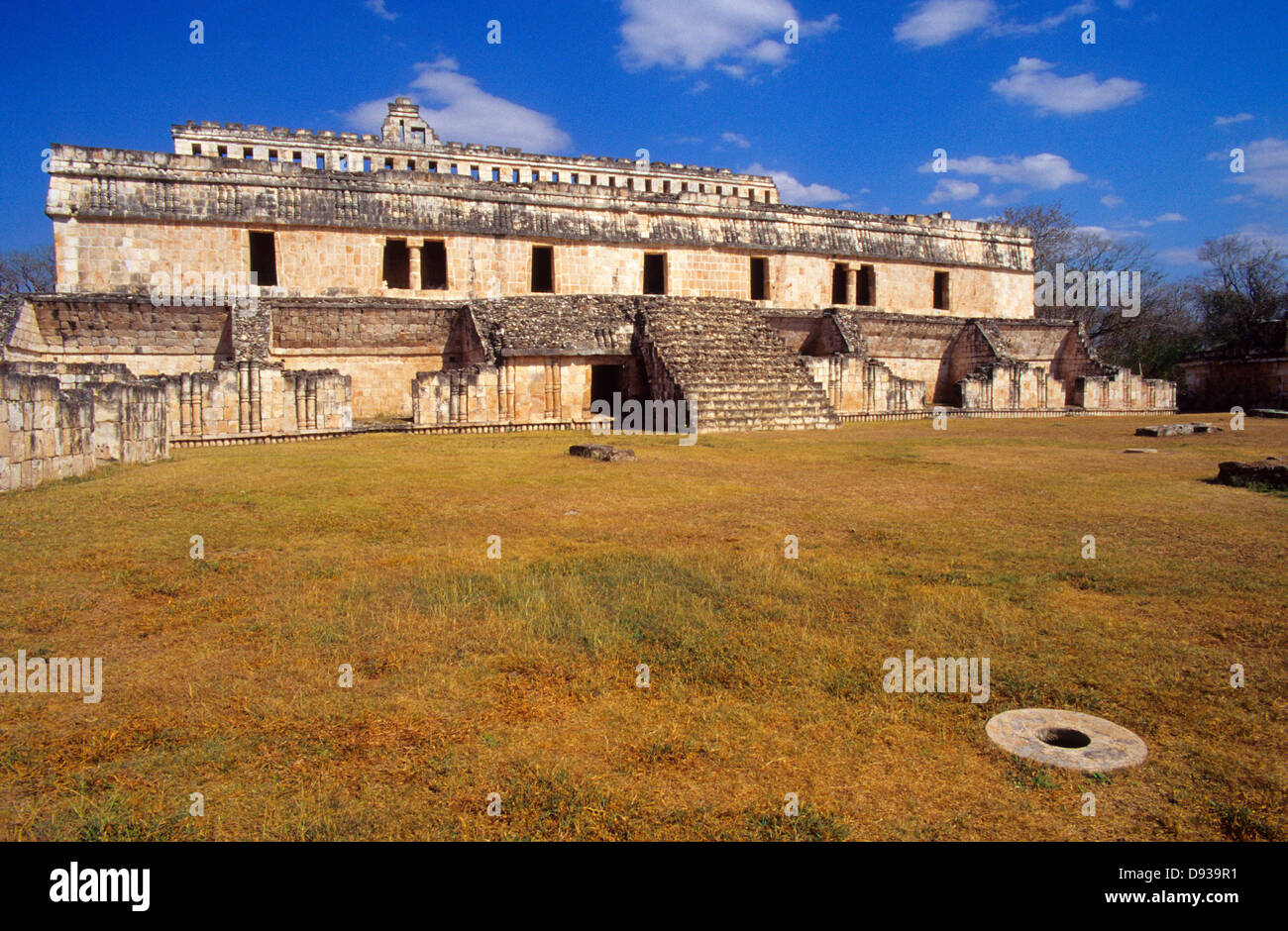 Kabah Palace.Mayan Ruinen. Puuc-Route.Yucatan.Mexico. Stockfoto