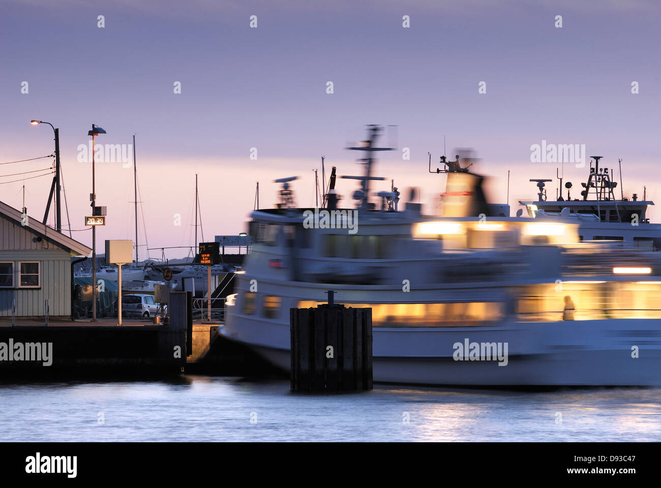 Eine Fähre, Göteborg, Schweden. Stockfoto