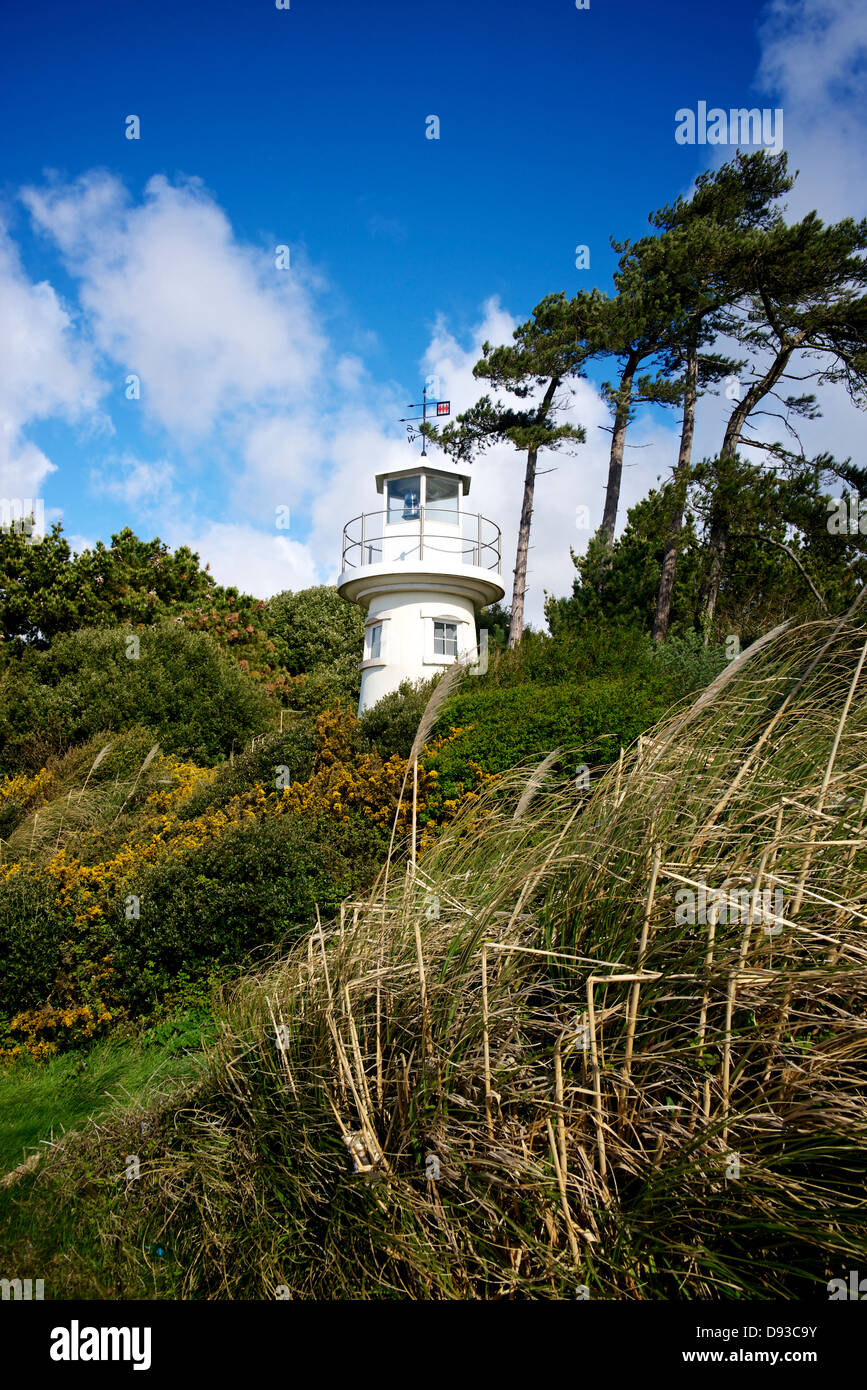 Lepe Leuchtturm Hampshire UK Stockfoto