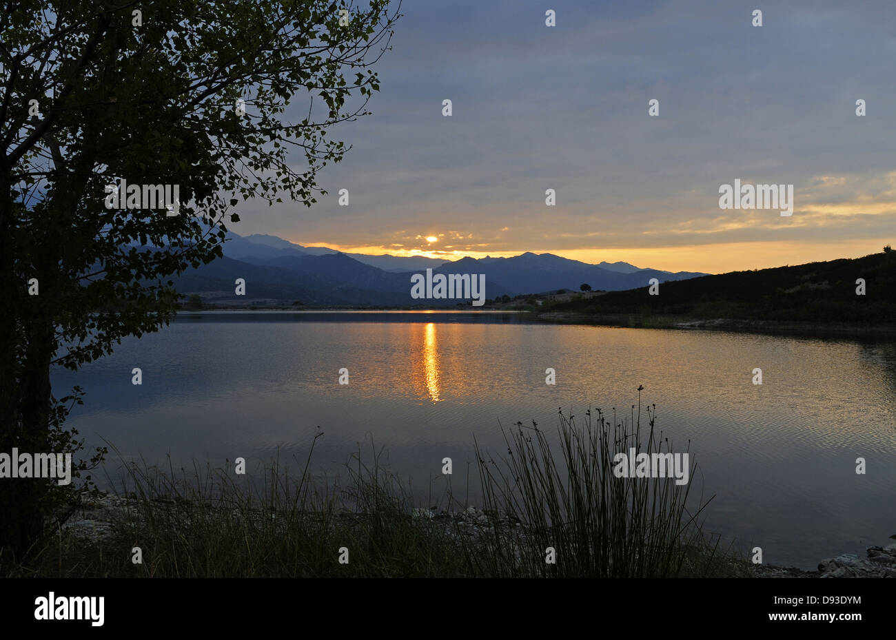 Padula Stausee, Nebbio Region, Le Haut-Nebbio, Haute-Corse, Korsika, Frankreich Stockfoto