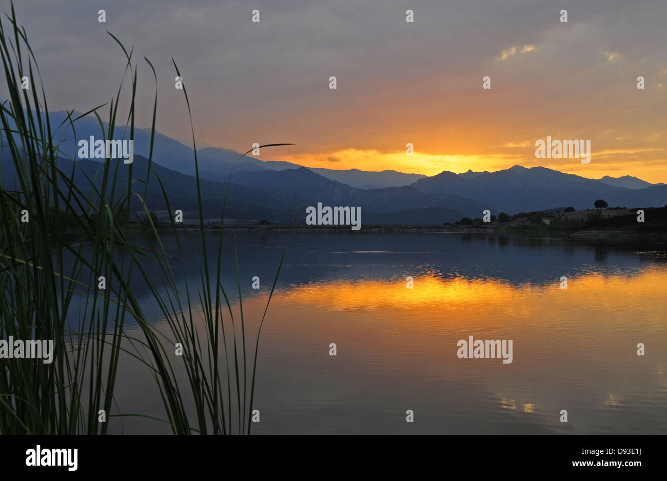 Padula Stausee, Nebbio Region, Le Haut-Nebbio, Haute-Corse, Korsika, Frankreich Stockfoto