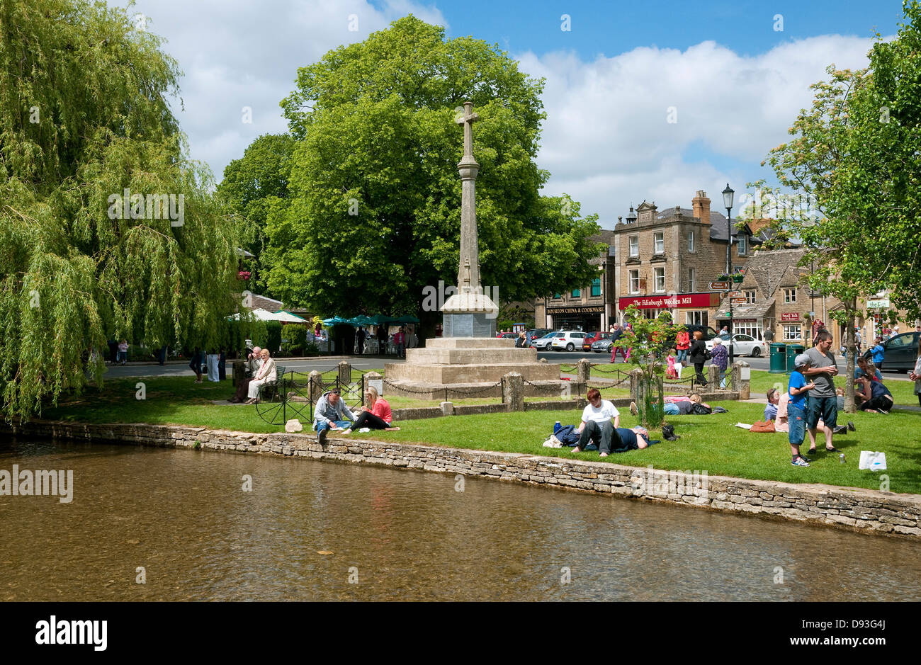 Bourton-on-the-Water, Gloucestershire, england Stockfoto