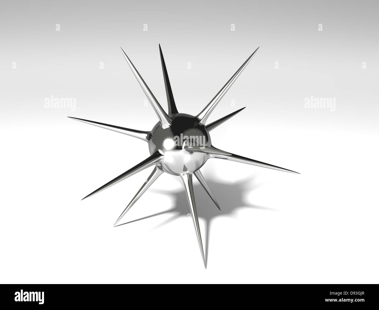 Mir - Chrom Stockfoto