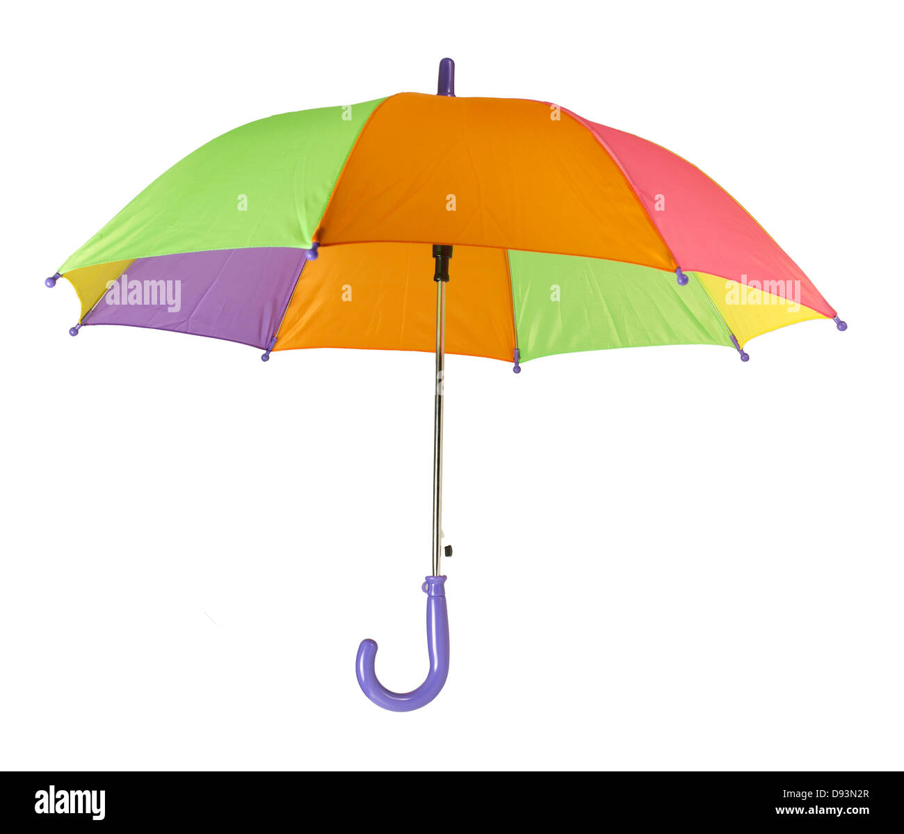 Multi-Color-Regenschirm Stockfoto