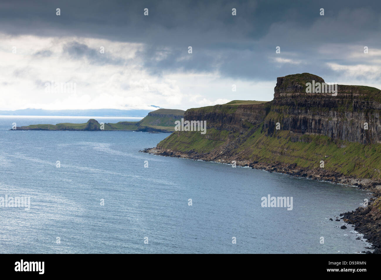 Klippen auf Isle Of Skye, Schottland Stockfoto