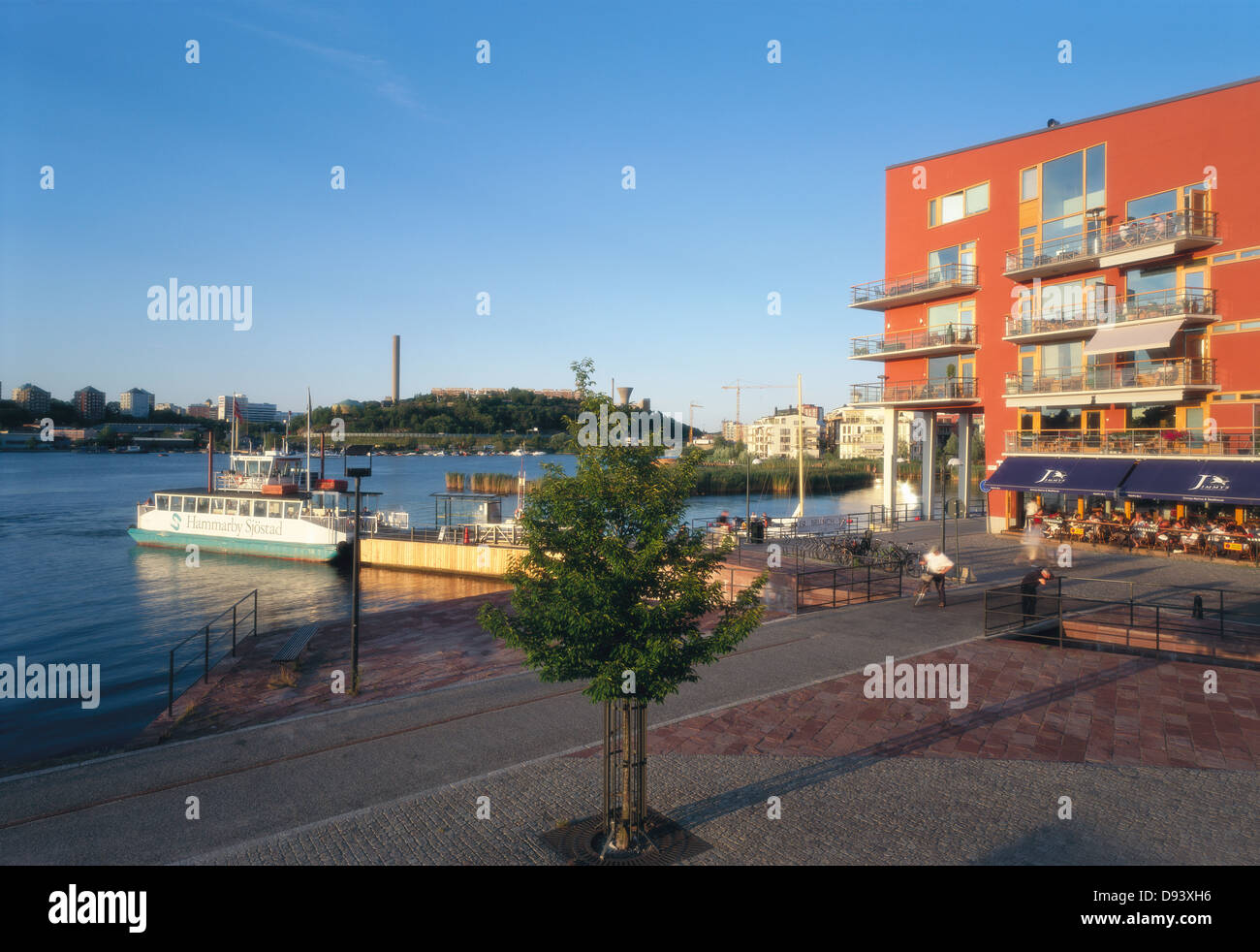 Blick über Stockholm, Schweden. Stockfoto