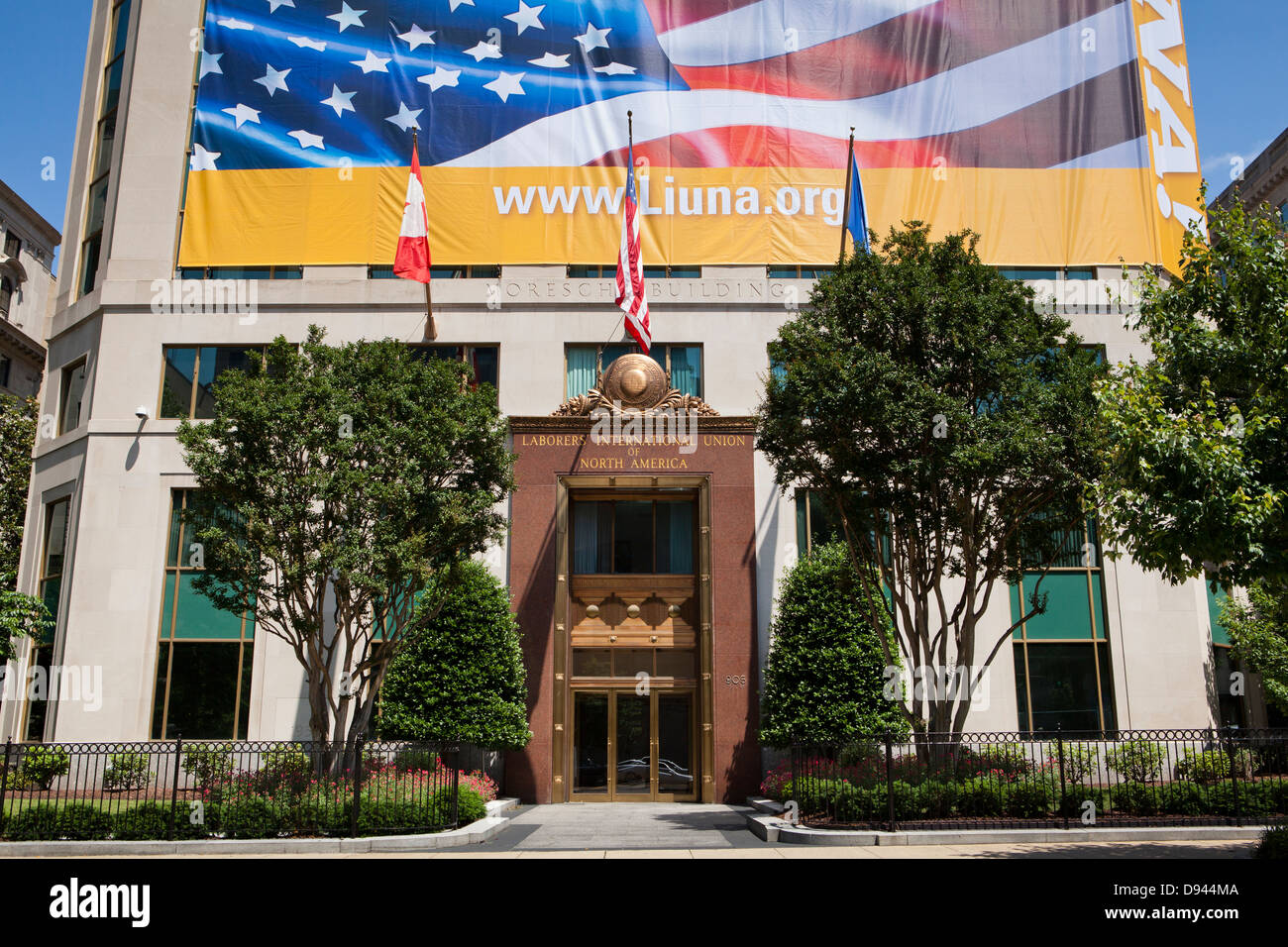 Arbeiter International Union of North America Building, Washington DC Stockfoto