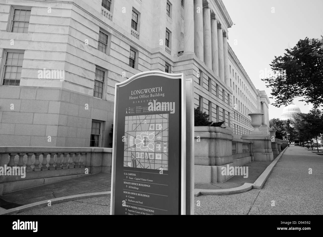 Longworth House Office Building, U.S. House Of Representatives - Washington, DC USA Stockfoto