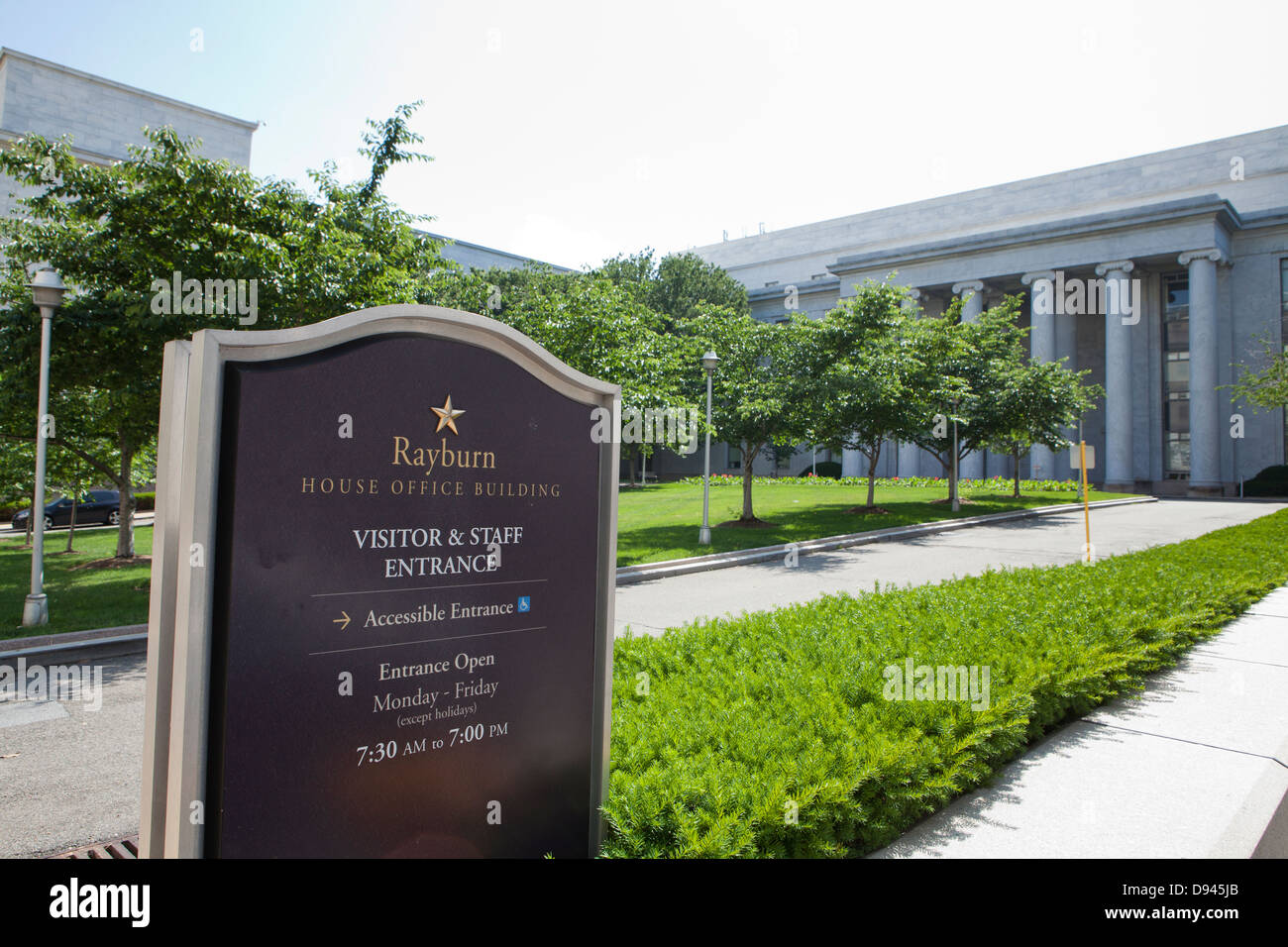 Rayburn House Office Building - Washington, DC USA Stockfoto