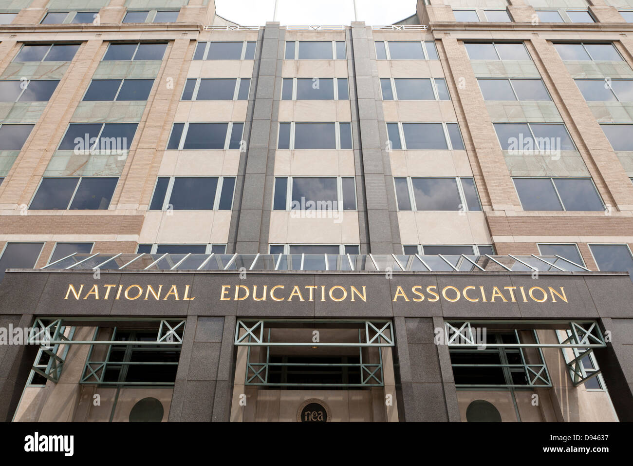 Aufbau einzelstaatlicher Education Association, Washington DC Stockfoto