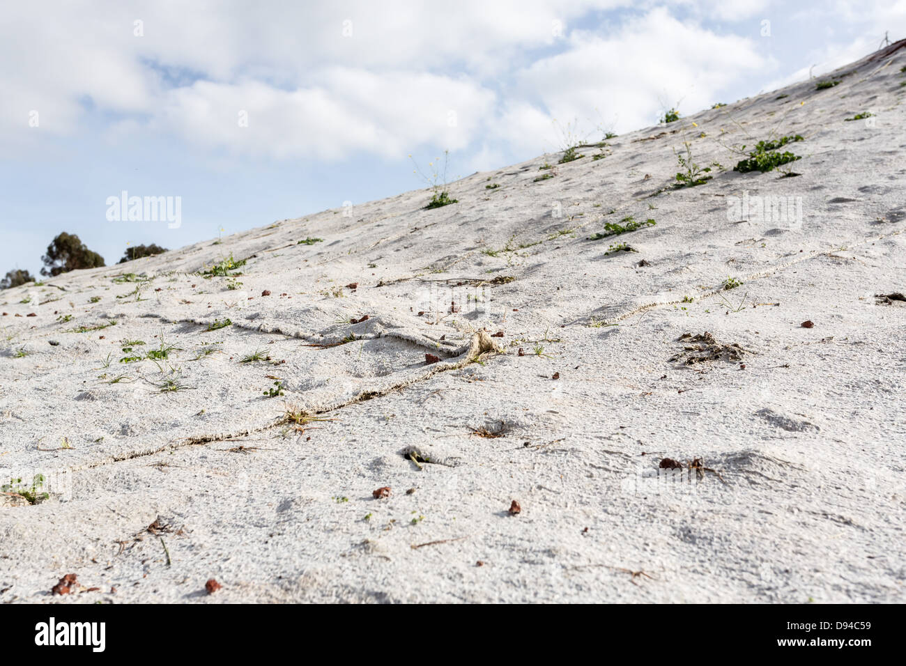 Boden Sanierungsarbeiten am neuen Wohnsiedlung Standort Stockfoto