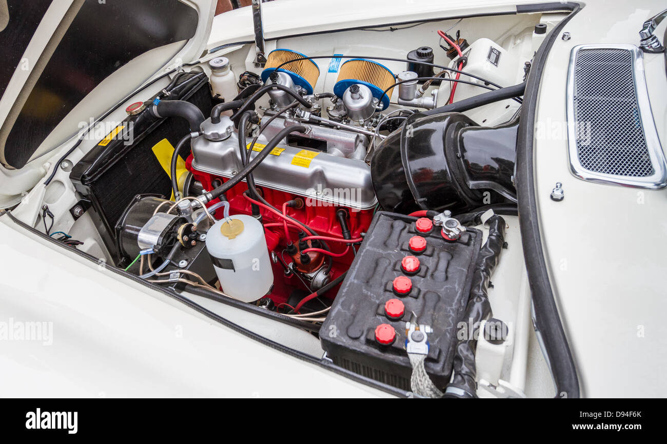 Motor Fach 1967 Volvo Coupé Stockfoto