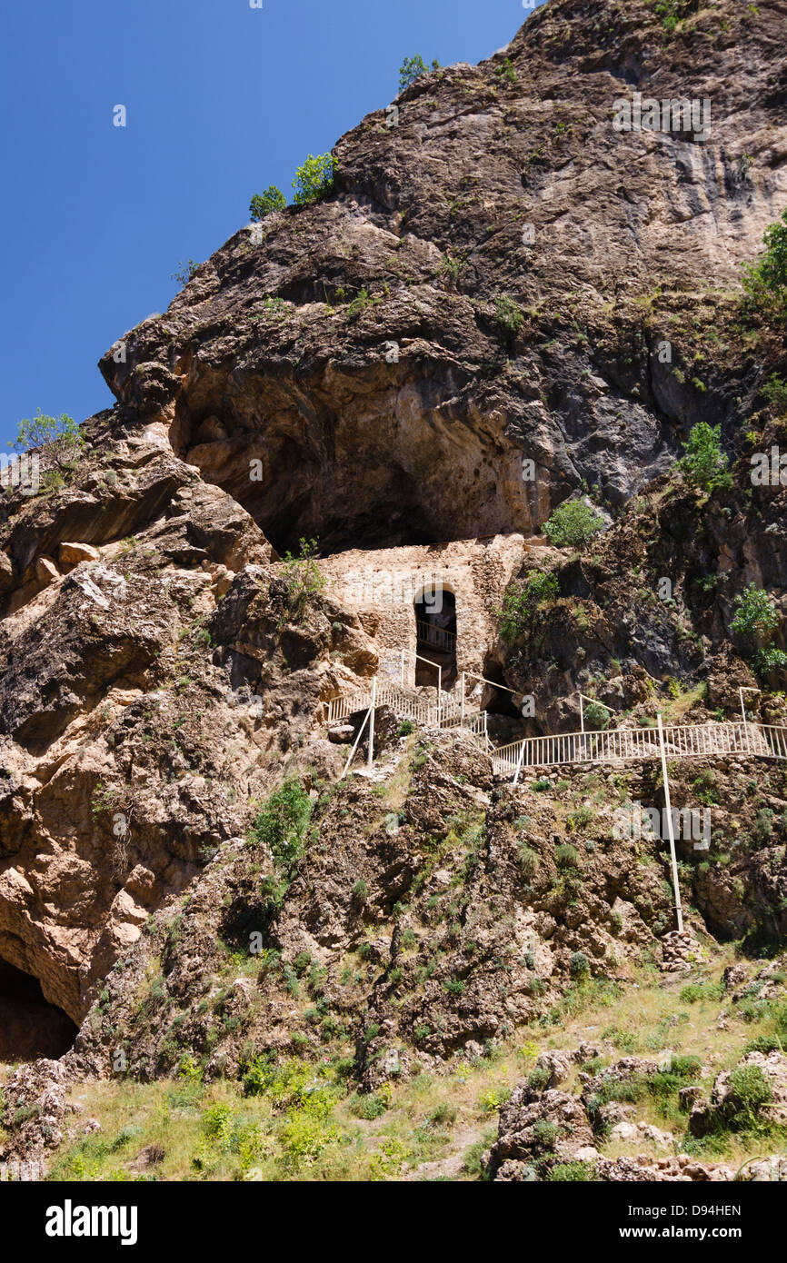 Die Beya Kloster Rabban (Mönch) stammt aus dem vierten Jahrhundert n. Chr.. Shaqlawa, kurdischen Irak Stockfoto