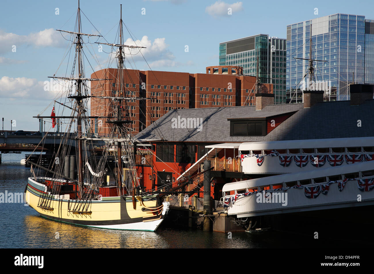 Tea-Party-Schiff und Museum, Boston, Massachusetts Stockfoto
