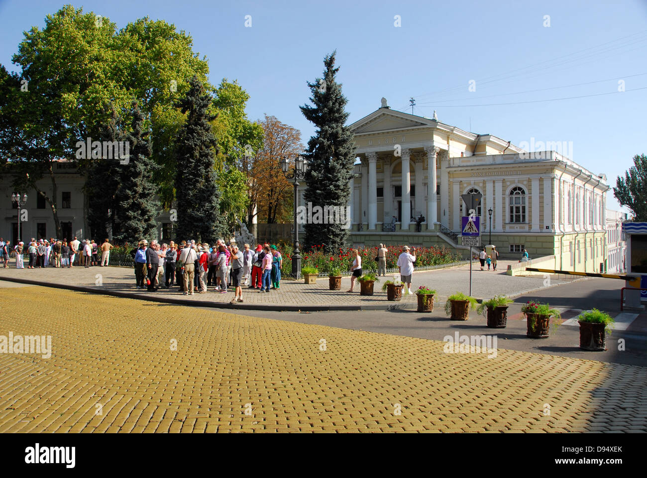 Stadt Odessa am Schwarzen Meer in der Ukraine Stockfoto