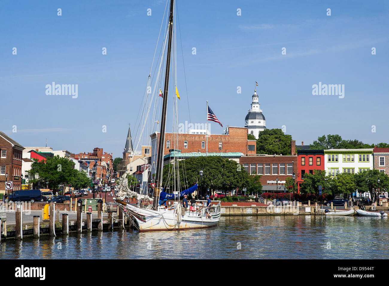 Innenstadt, Annapolis, Maryland, USA Stockfoto