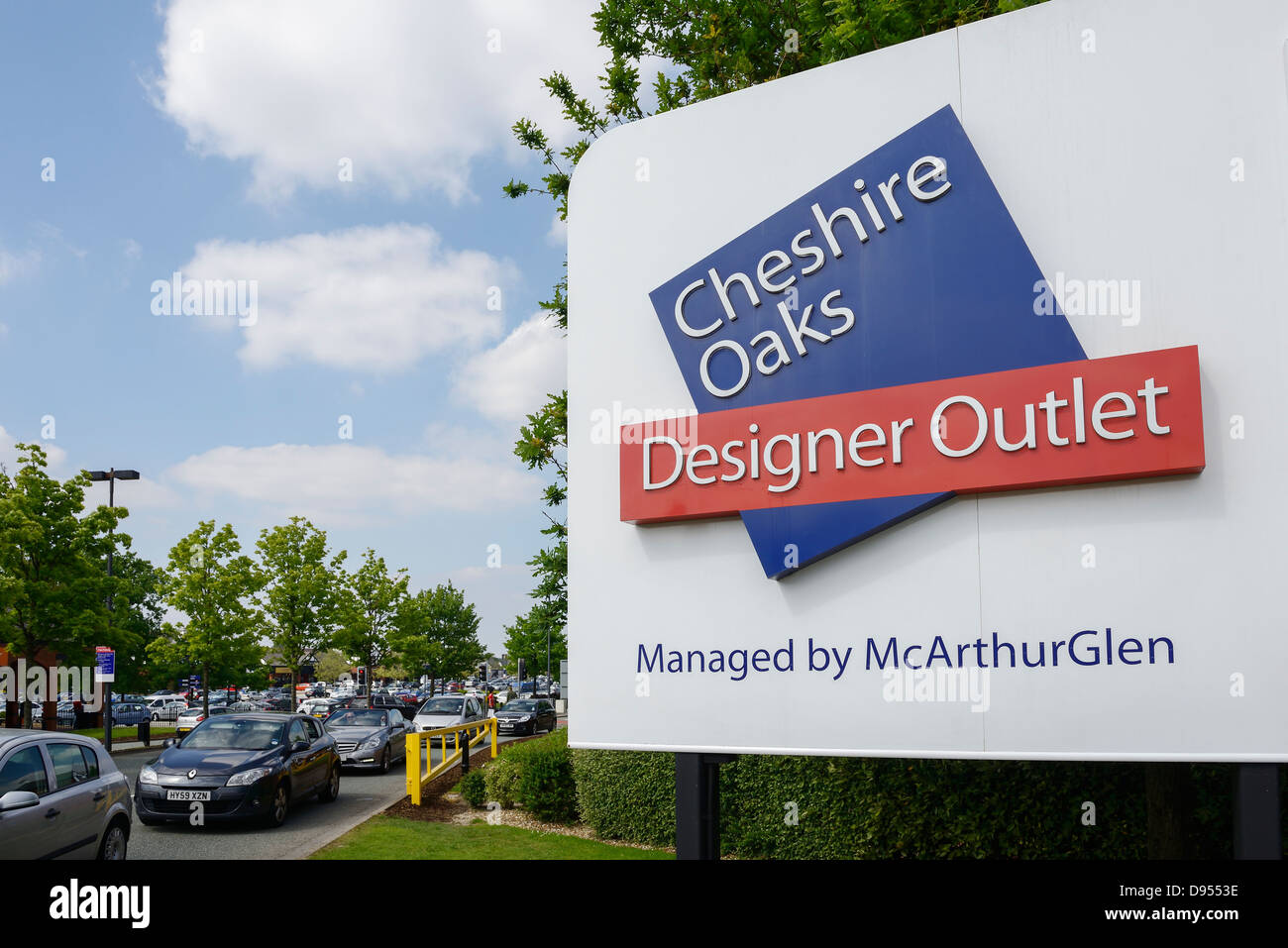 Cheshire Oaks Designer Outlet Shopping Center Ellesmere Port UK Stockfoto