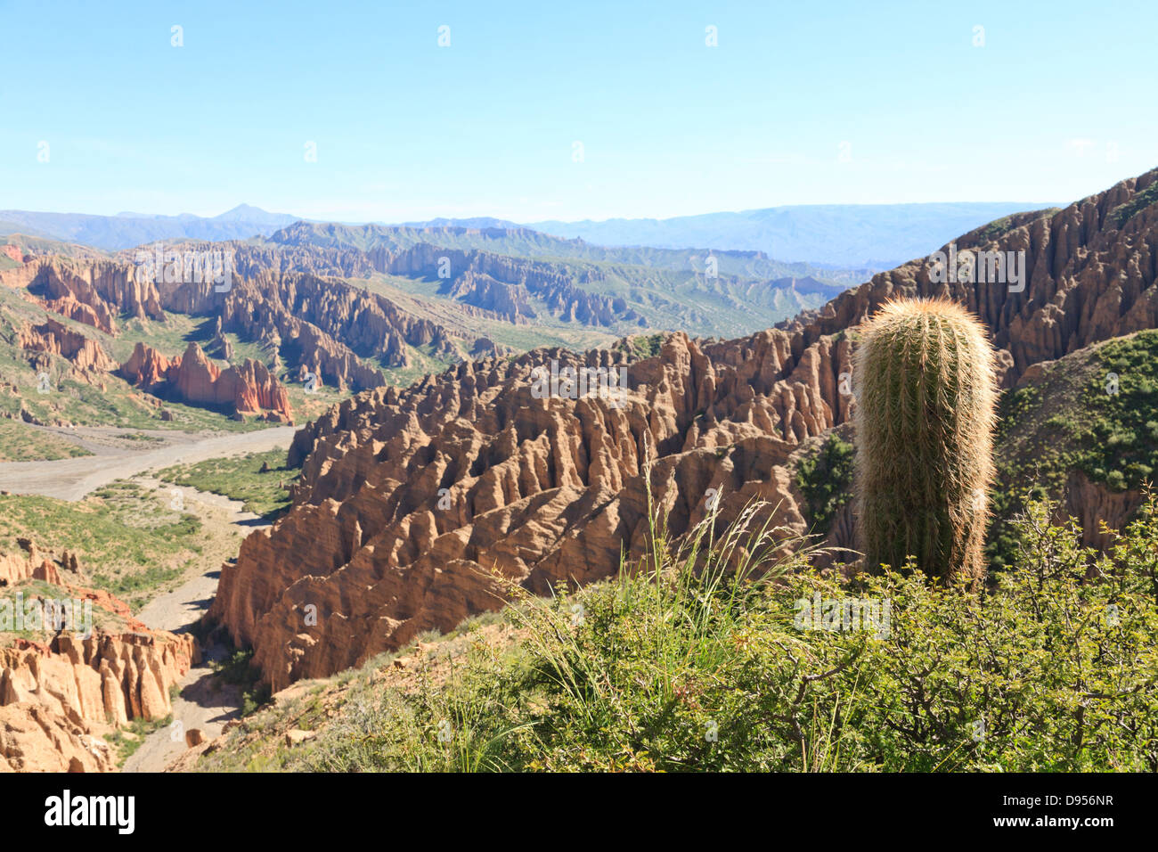 El Sillar, Salt Flats Touren in der Nähe von Tupiza, Bolivien Stockfoto