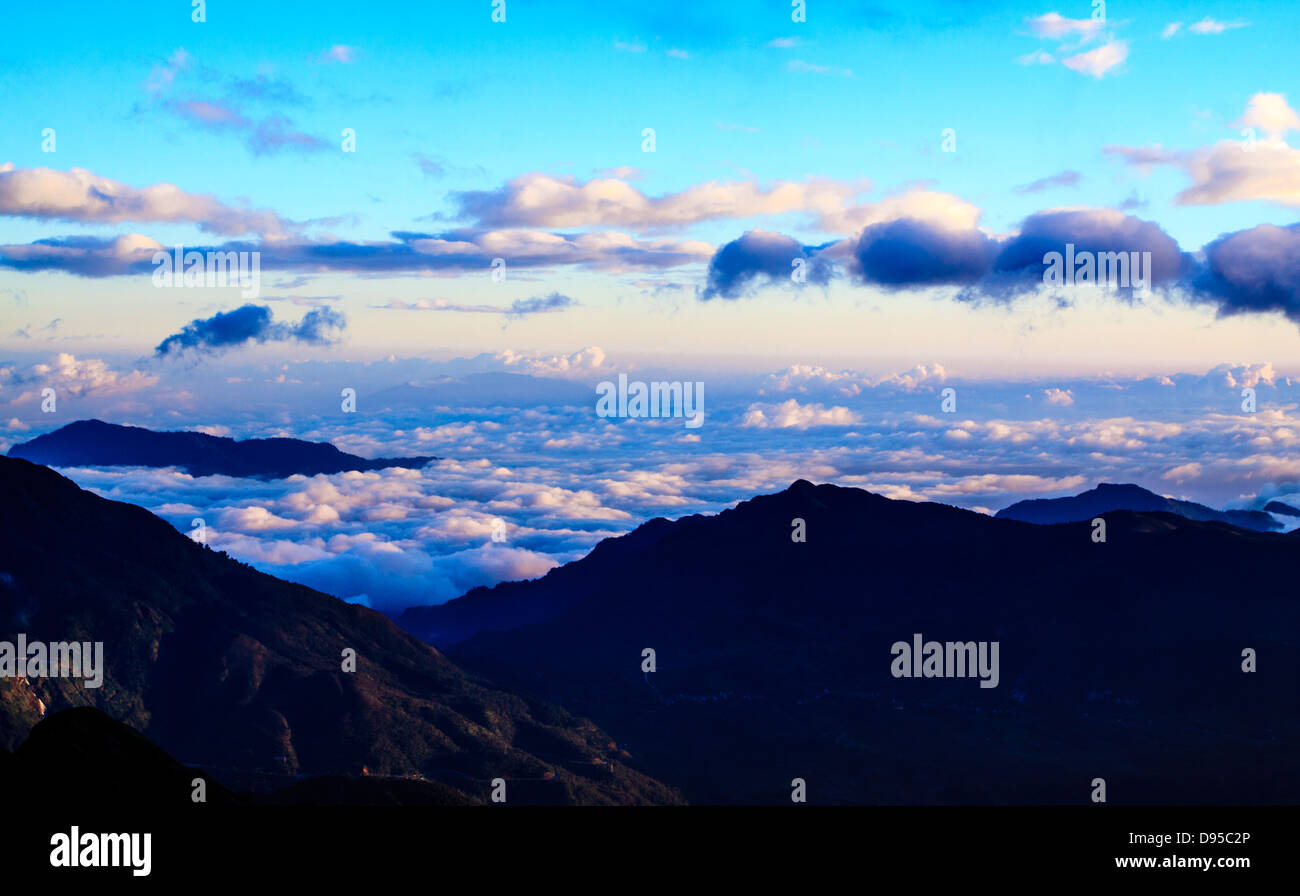 Fansipan Berg - Sapa - Provinz Lao cai - Viet nam Stockfoto