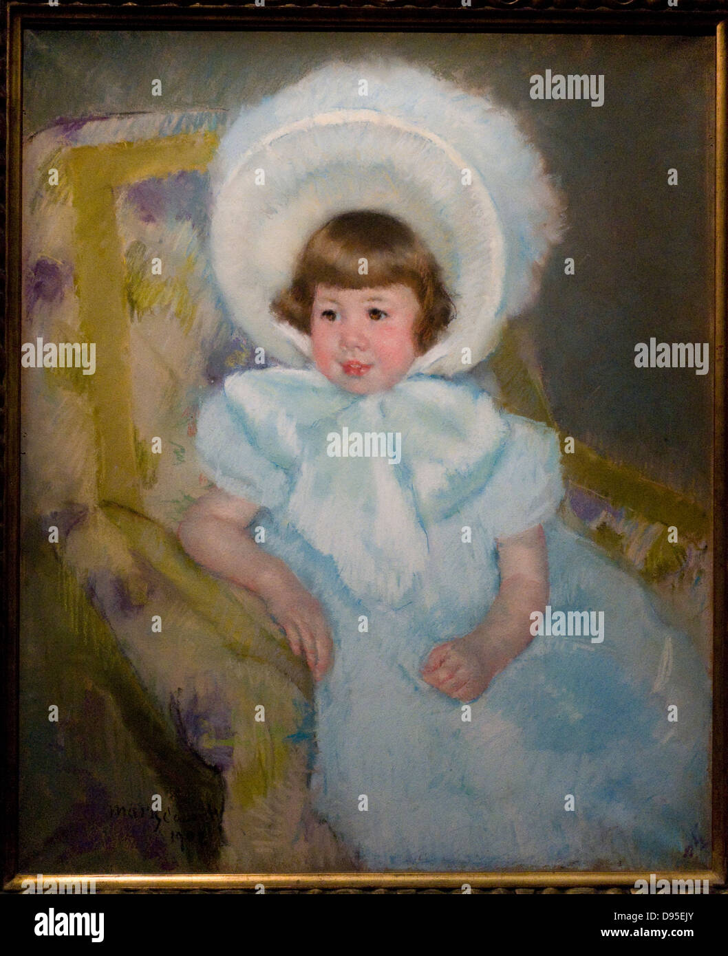 Mary Cassatt Mademoiselle Louise-Aurore Villeboeuf 1902 XX th Jahrhundert Pastell auf Papier Musée d ' Orsay - Paris Stockfoto