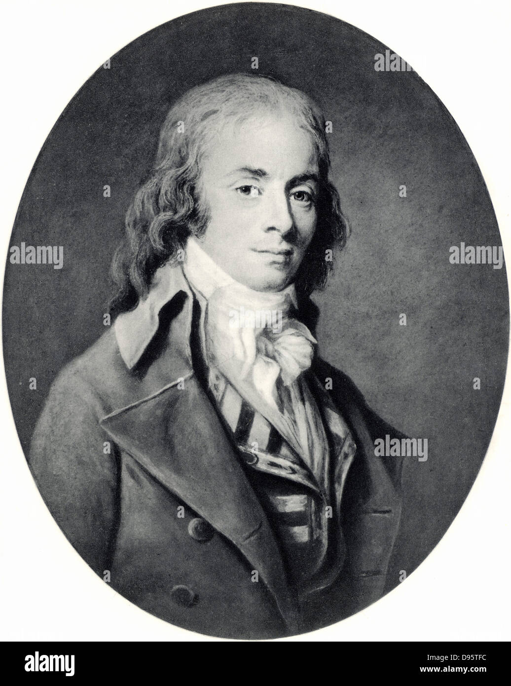 Etienne Nicolas Mehul (1763-1817) französischer Komponist. Musik Musiker Stockfoto