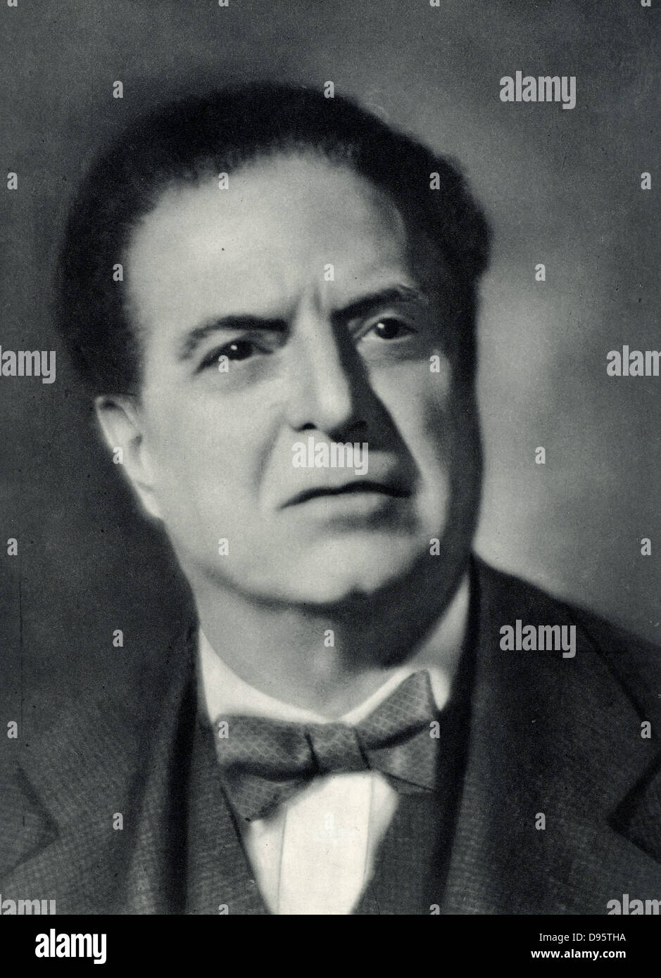 Pietro Mascagni (1863-1945) ca. 1915. Italienischer Komponist. Nach einem Foto. Stockfoto