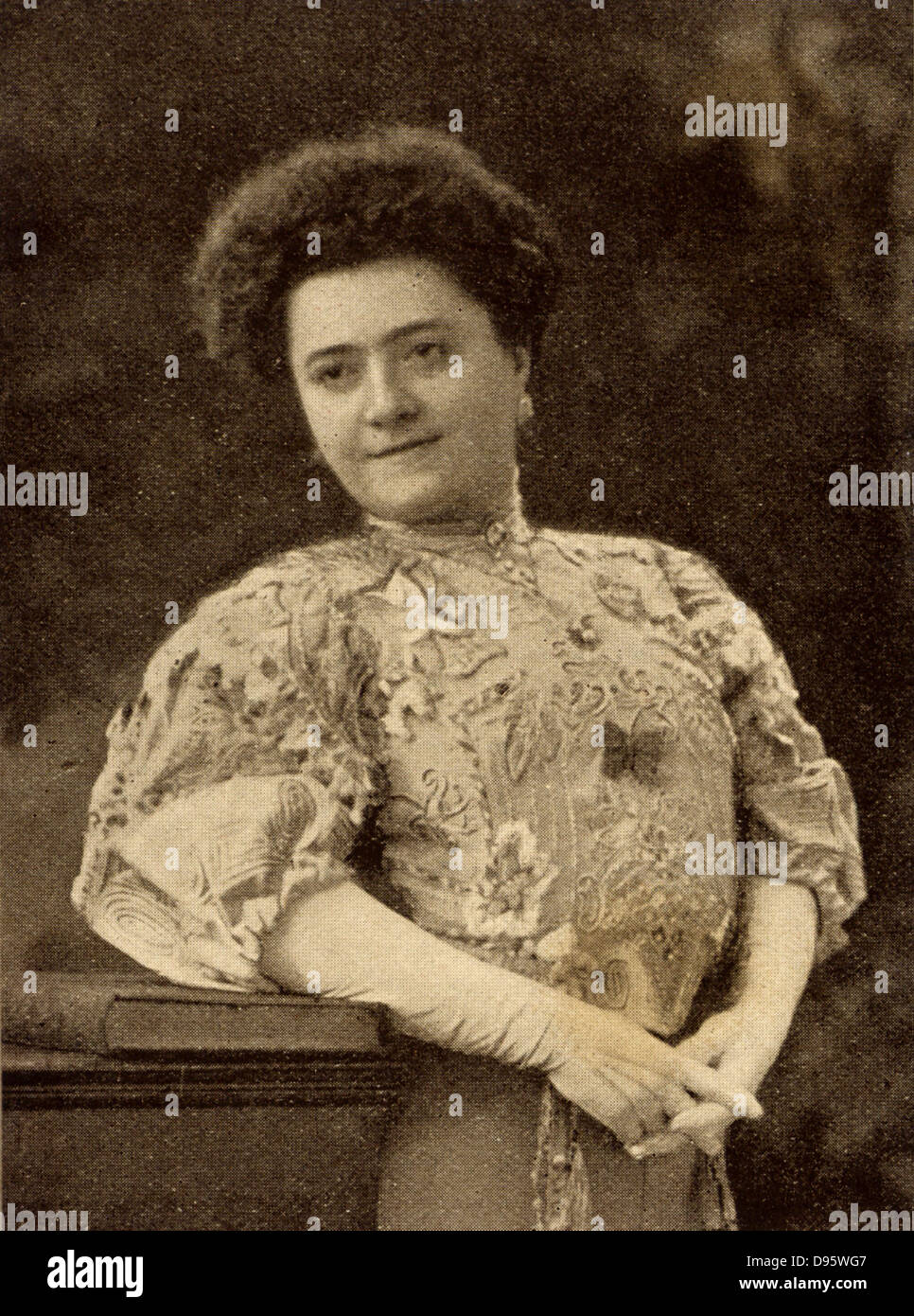 Luisa Tetrazzini (1871-1940) italienische Koloratursopran in Florenz geboren. Stockfoto