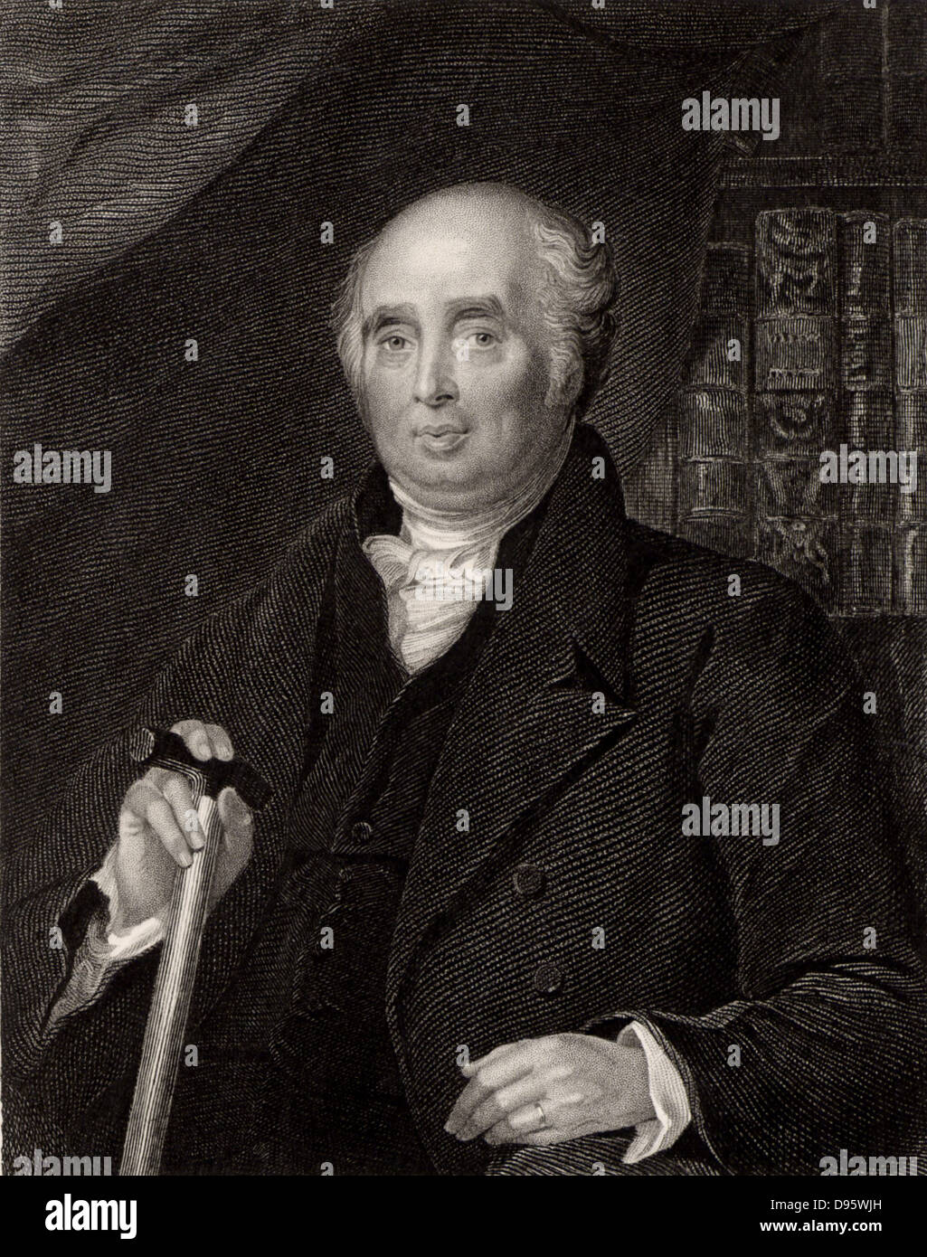 Henry Richard Vassall Fox, 3. Baron Holland (1773 – 1840) englische Whig-Politiker, Neffe von Charles James Fox. Gravur. Stockfoto