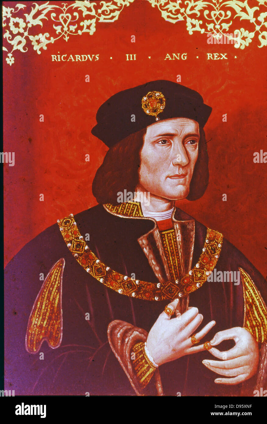 Richard III. (1452-1485) König von England von 1483. Stockfoto