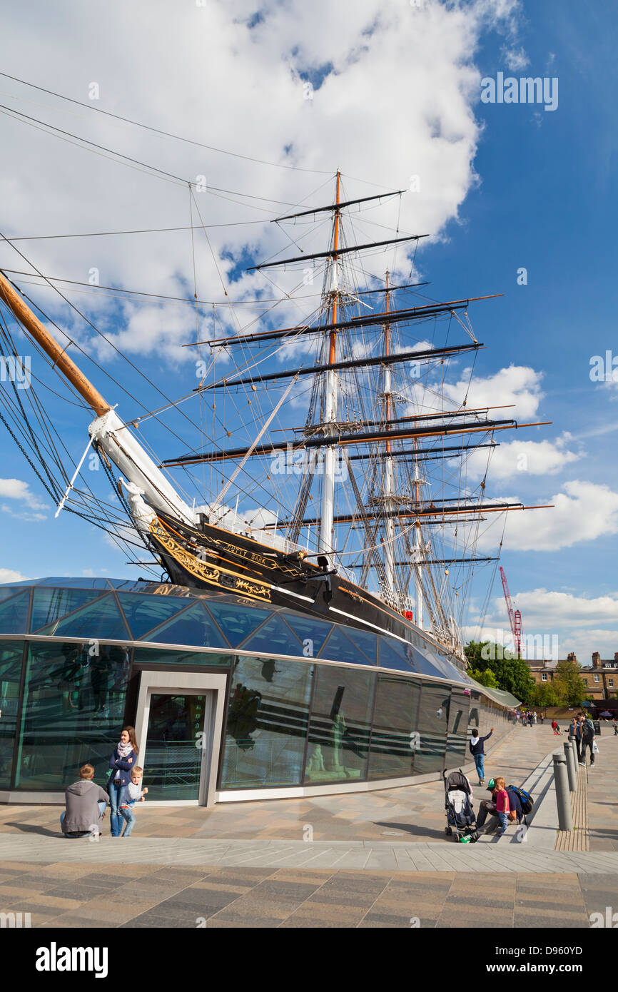 Die Cutty Sark, Greenwich, London, England Stockfoto