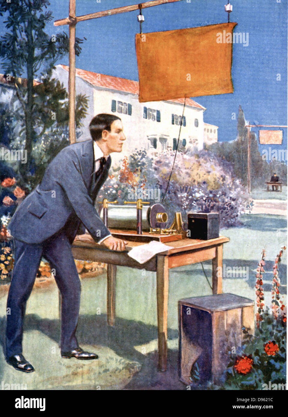Guglielmo Marconi (18741937) italienischer Physiker und Erfinder und