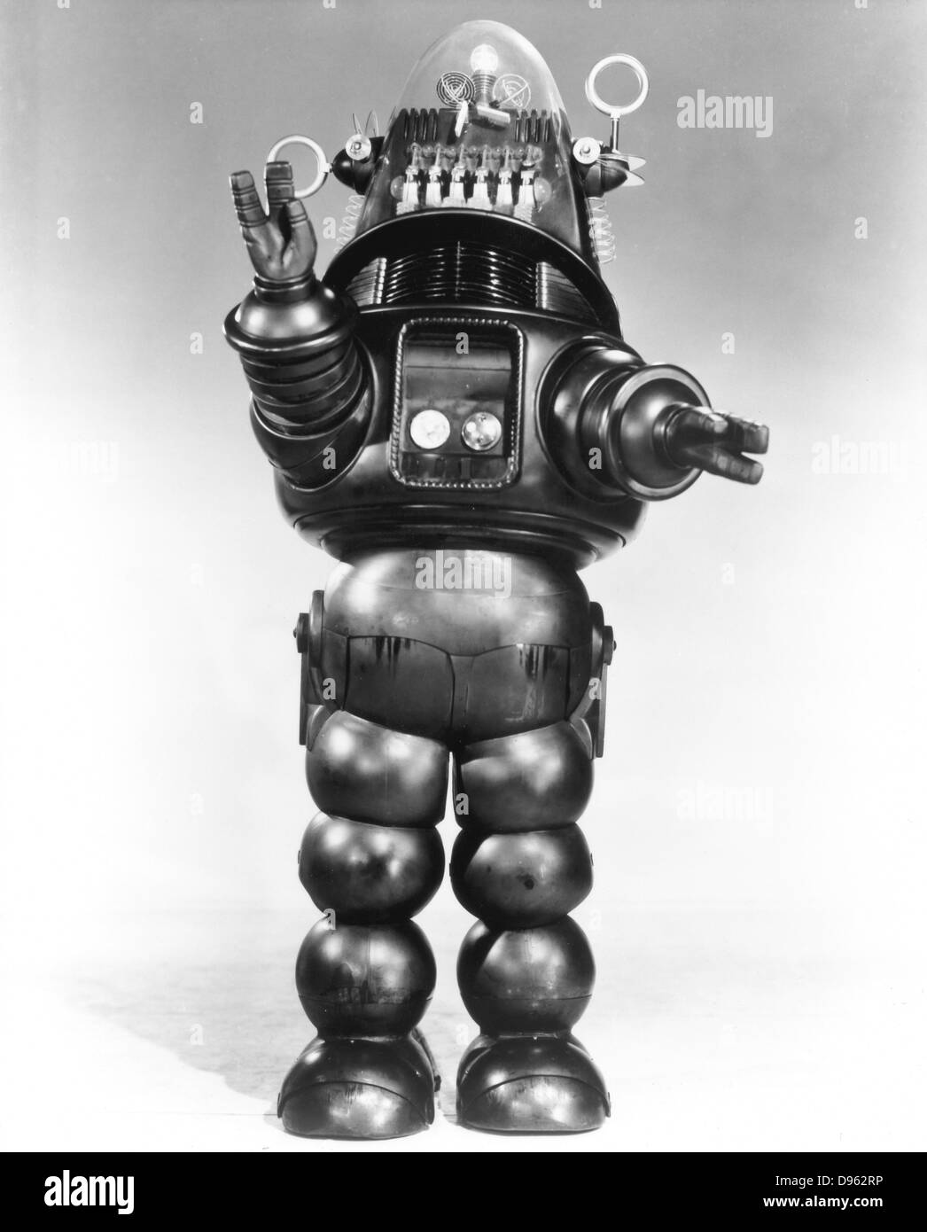 Robbie der Roboter. Von MGM film "Forbidden Planet", 1956. Stockfoto