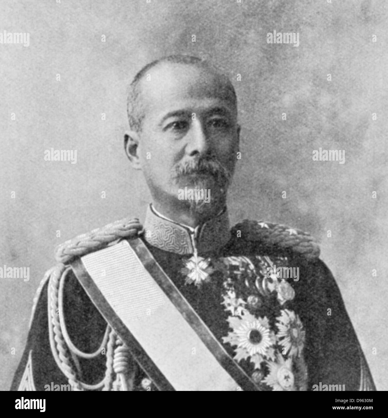 Kodama Gentaro (1852-1905) japanische Soldat und Staatsmann, für japanische Sieg in der Mandschurei während des Russisch-Japanischen Krieges 1904-1905 verantwortlich. Stockfoto