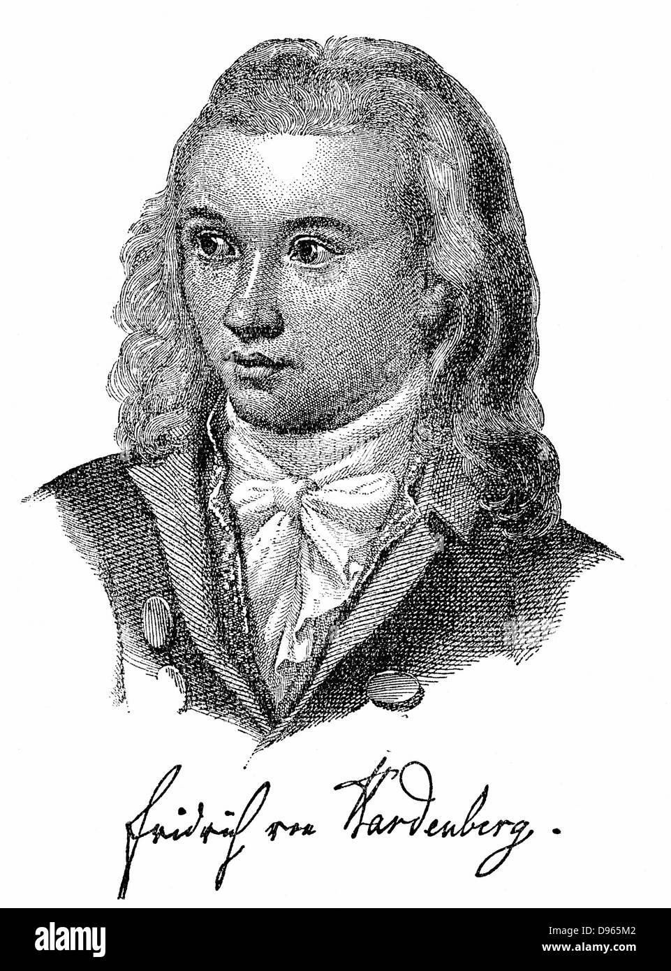 Novalis (17721801), PenName von Friedrich von Hardenberg, Deutsche Romantische Dichter und