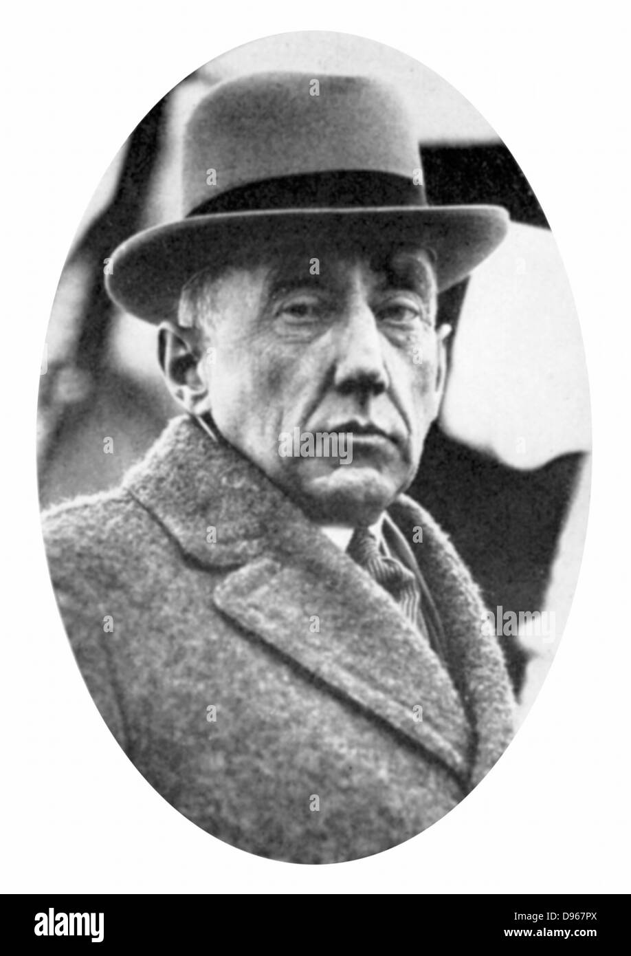 Norwegischen Forscher Raold Engelbrecht Gravning Amundsen (1872-1928). Zuerst um die Nordwestpassage (1918) zu navigieren. Im Dezember 1911, einen Monat vor Scott Südpol erreichte. Stockfoto